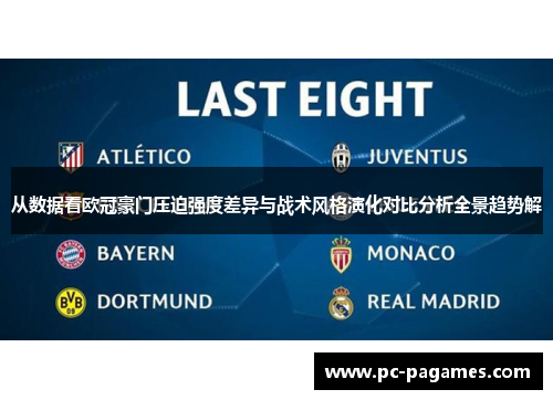 从数据看欧冠豪门压迫强度差异与战术风格演化对比分析全景趋势解 从数据看欧冠豪门压迫强度差异与战术风格演化对比分析全景趋势解